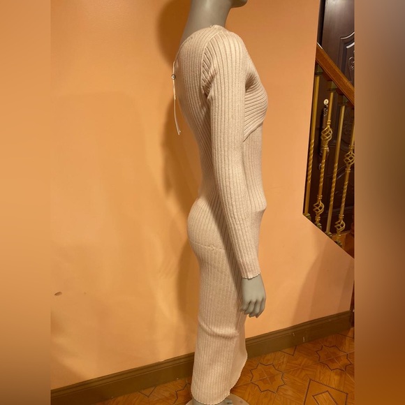 Heartloom knit dress , Small, Cream - Picture 2 of 6